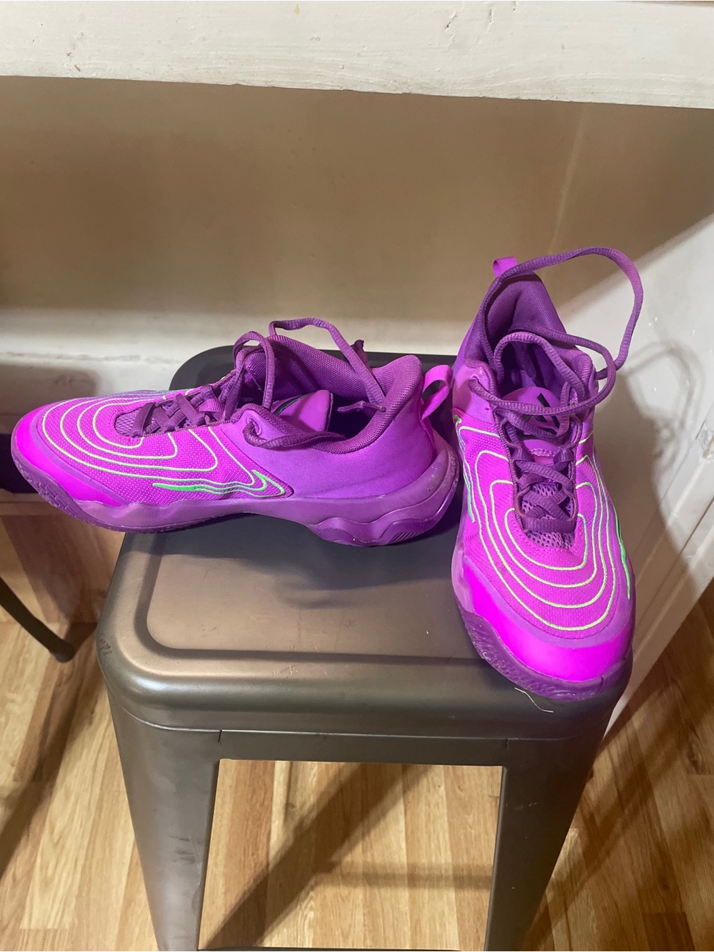 Nike Kids Purple & Pink Sneakers